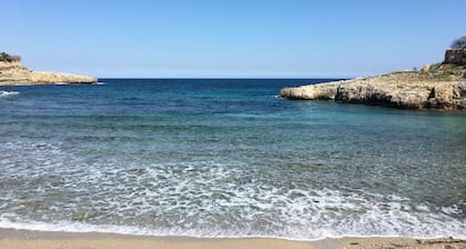 In 1. Meereslinie mit super Meerblick, 4 Gehminuten zum Strand, Klima, Heizung