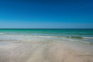 On the beach