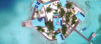 Red Snapper Overwater Cabana with Sunrise Views Belize