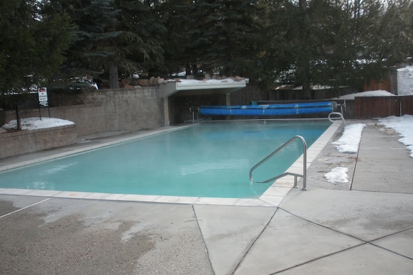 Year round outdoor pool