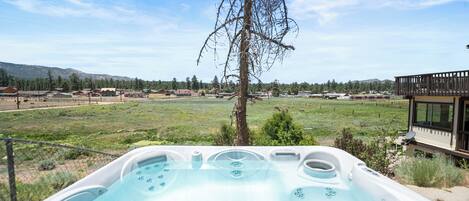 Bain à remous extérieur