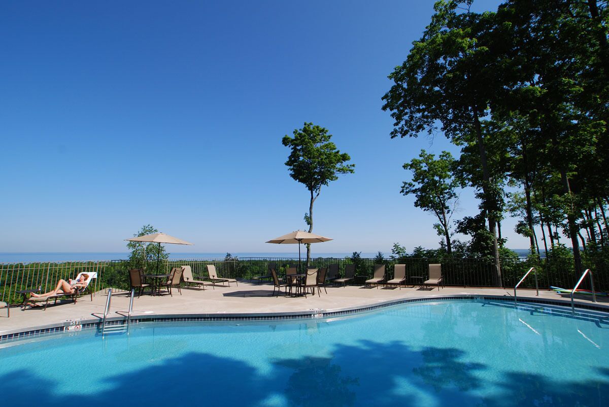 Indoor pool, a heated pool