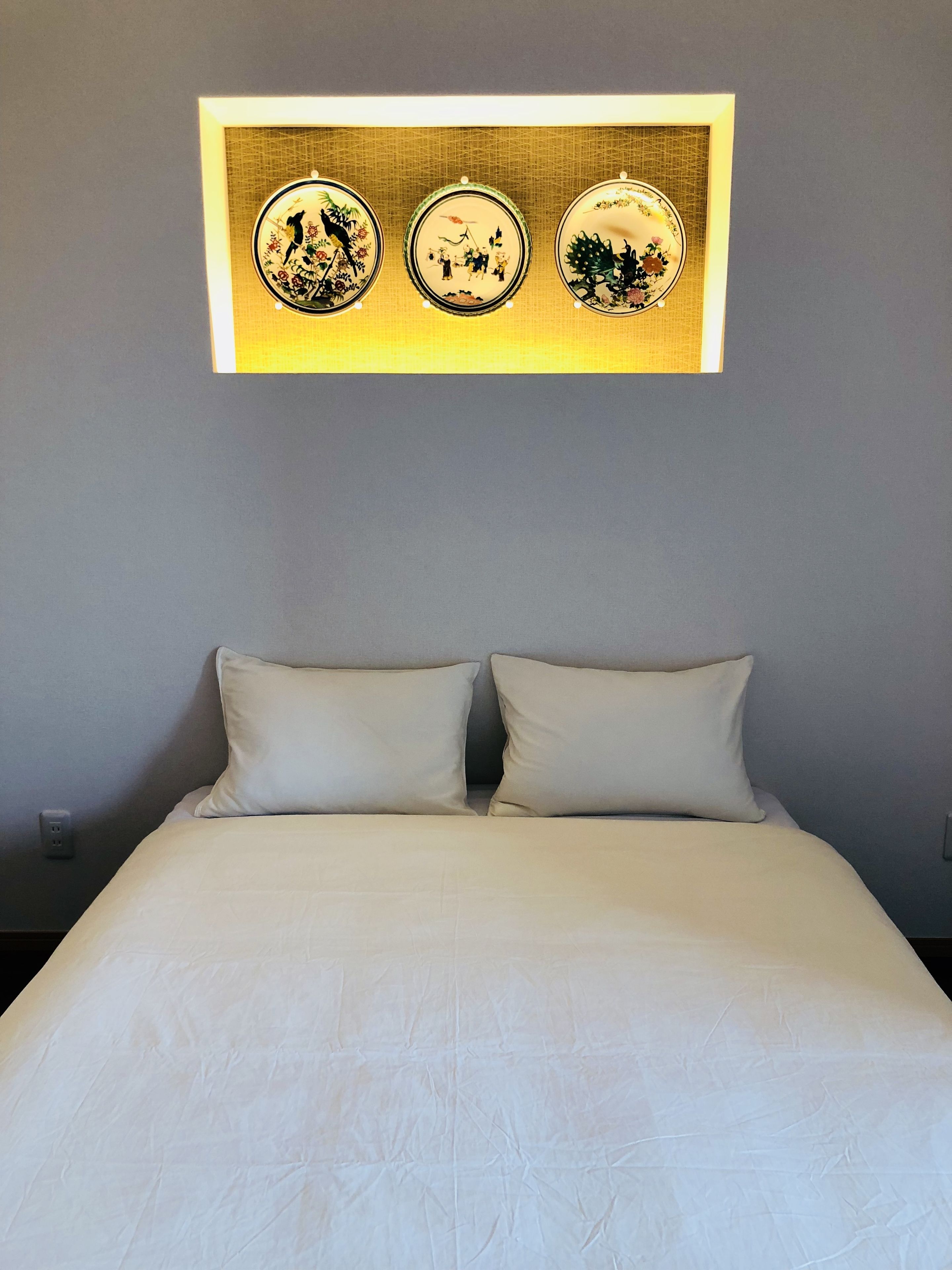 garden view double room | living area | fireplace