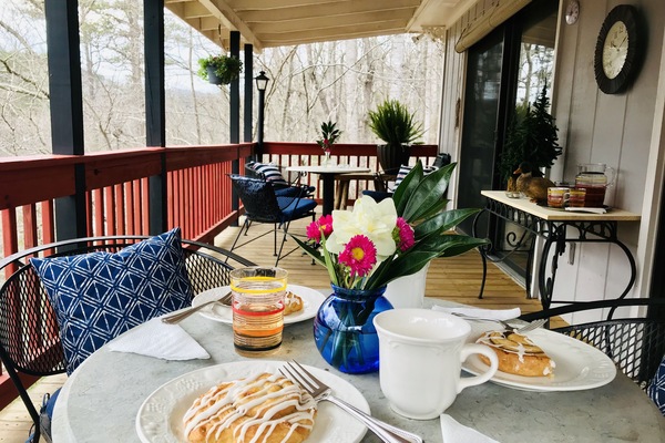 Udendørs spisemuligheder