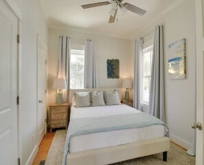 5 bedrooms, iron/ironing board, travel cot, free WiFi