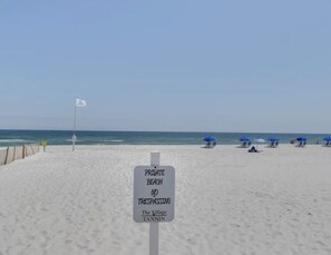 Beach nearby, beach towels