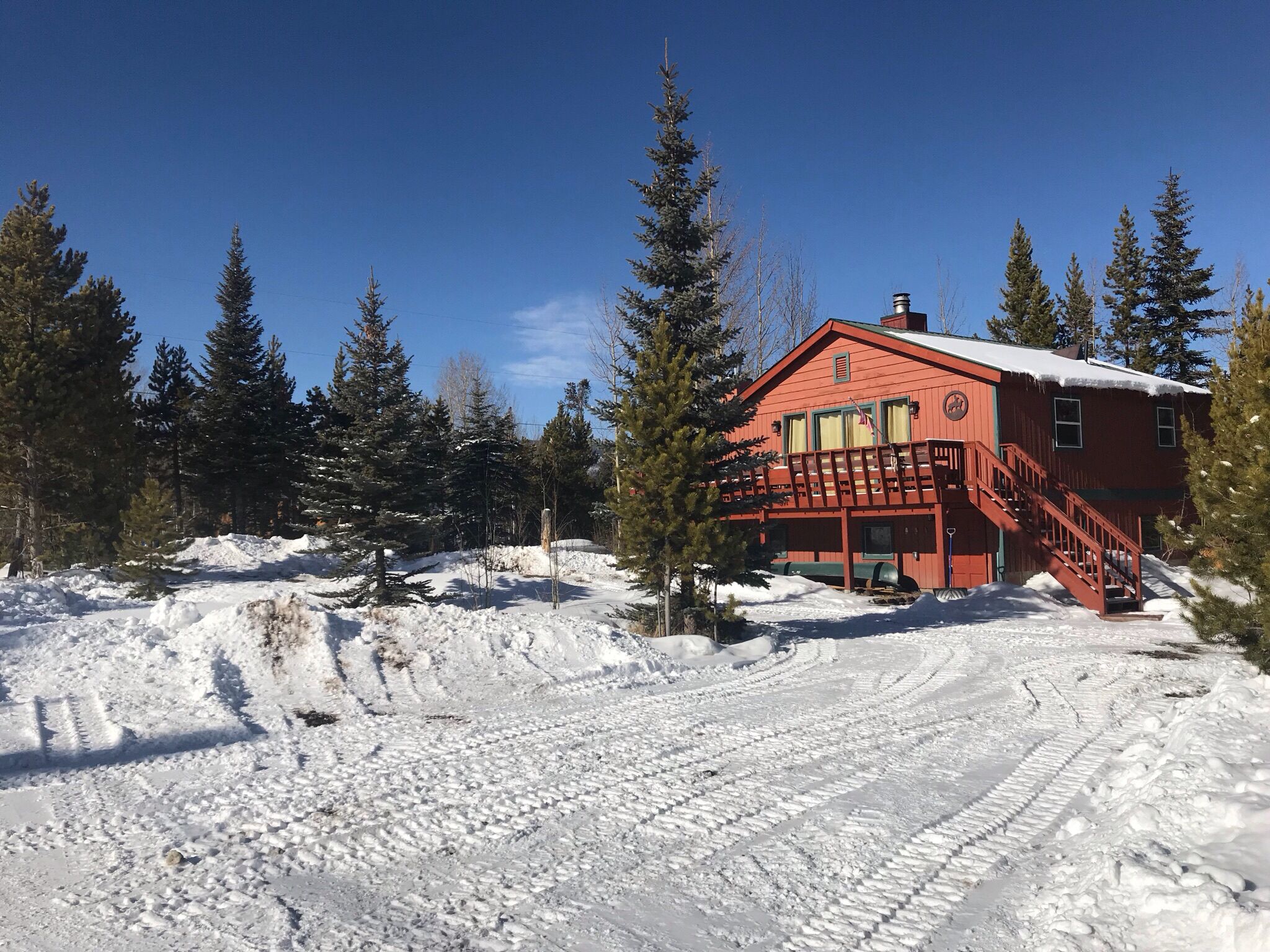 Mountain House Bordering Rocky Mountain National Park And Grand Lake