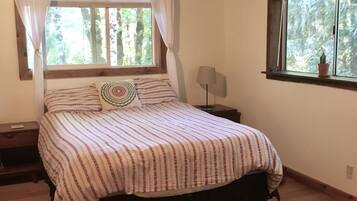 2 bedrooms, iron/ironing board, travel crib, WiFi