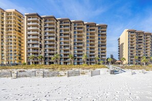 Exterior - Beachfront 6th floor 1680 SF condo with large balcony at Romar House (Orange Beach)
