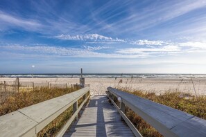 On the beach
