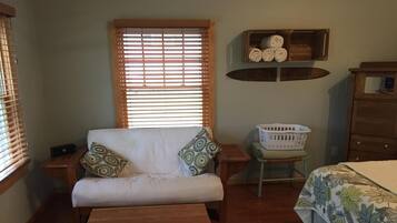 1 bedroom, travel crib, free WiFi, bed sheets