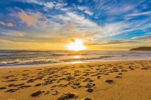 بالقرب من الشاطئ