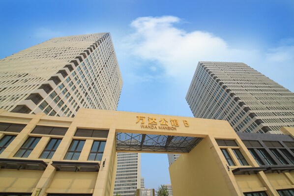 Fassade der Unterkunft