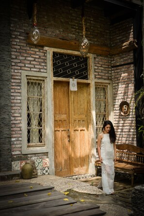 Property entrance - Taman Nauli Bed & Breakfast (Canggu)