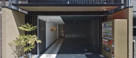 Entrada de la propiedad