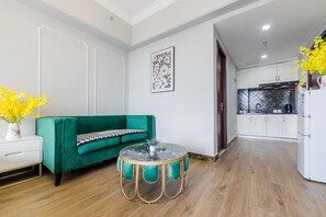 Blackout curtains, free WiFi, wheelchair access - Lavender Apartment -Wanda Branch (Guangzhou)