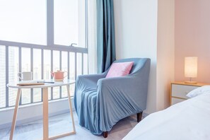 Blackout curtains, free WiFi, wheelchair access - Lavender Apartment -Wanda Branch (Guangzhou)
