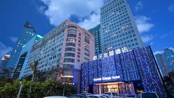 Front of property – evening/night