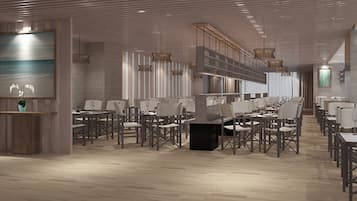 Se sirven desayunos, almuerzos y cenas; cocina local e internacional