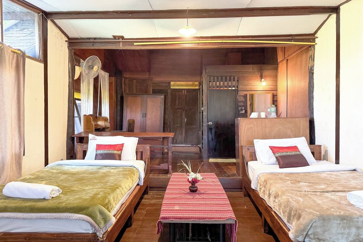 Desk, rollaway beds (surcharge), WiFi (free), bed sheets