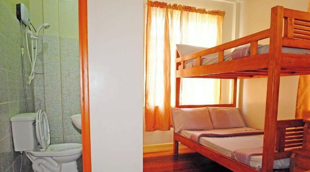 Escritorio y ropa de cama