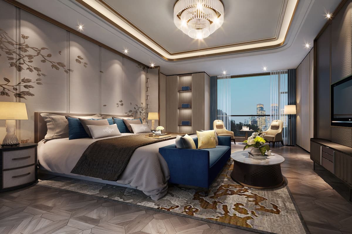 Minibar, in-room safe, desk, blackout drapes
