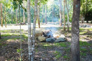 Wattle Cabin | Balcony view