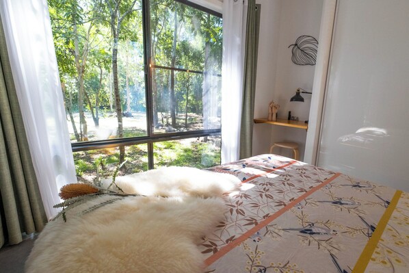 Wattle Cabin | View from room