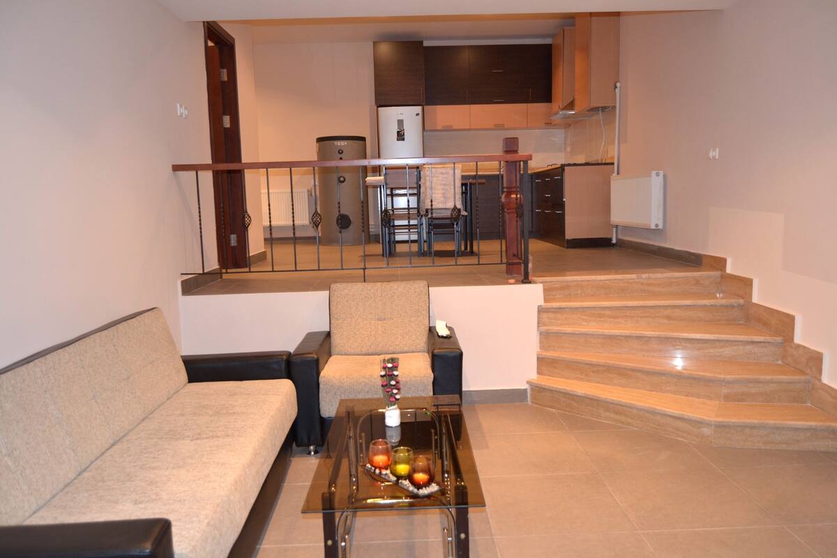 Villa, 1 Bedroom | Living room | Flat-screen TV, table tennis