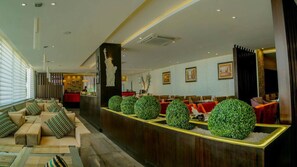 Sala de estar en el lobby