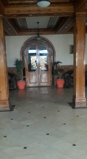 Entrada al alojamiento