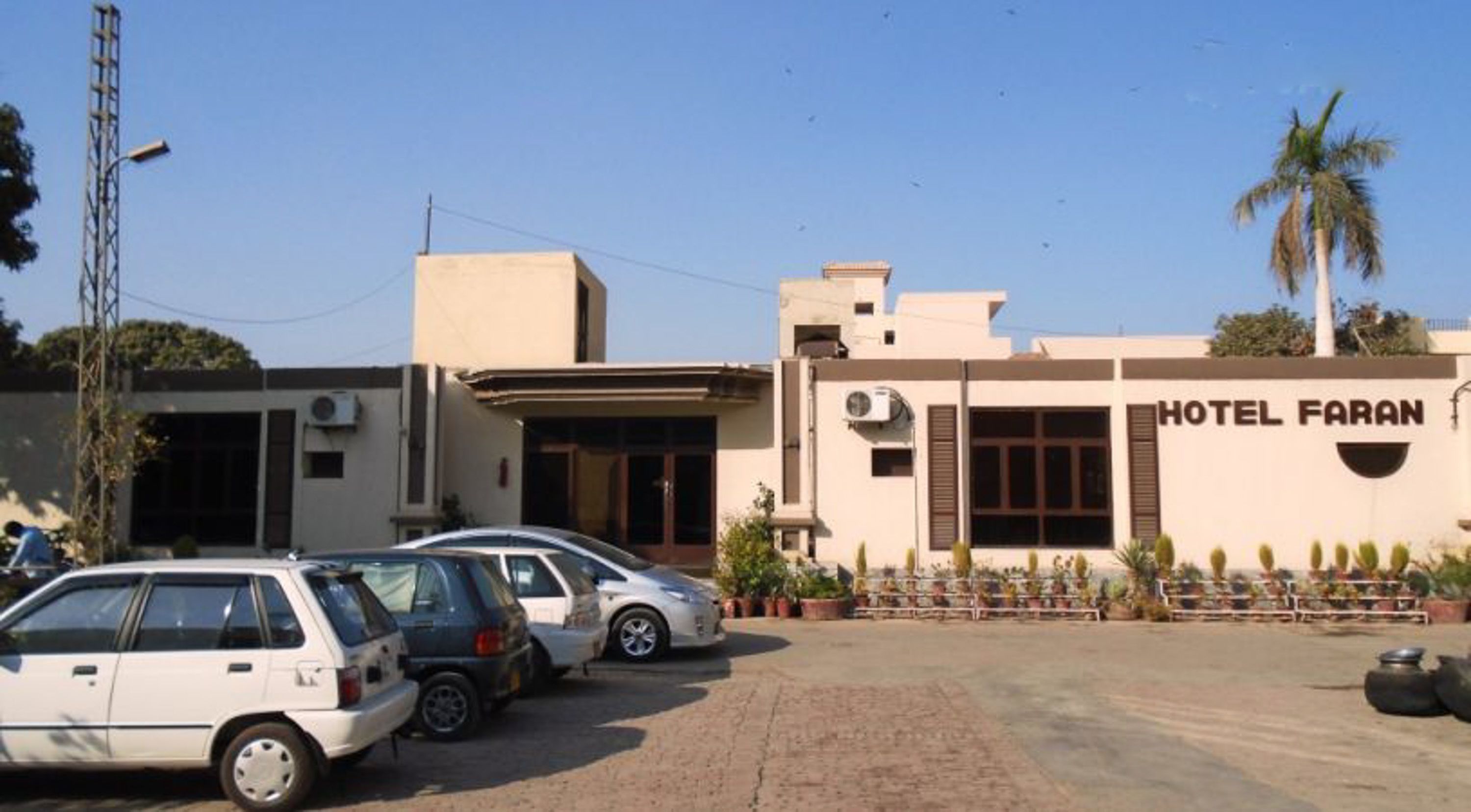 Façade de l’hébergement