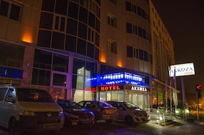 Front of property – evening/night