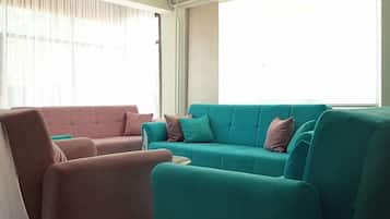 Sala de estar en el lobby