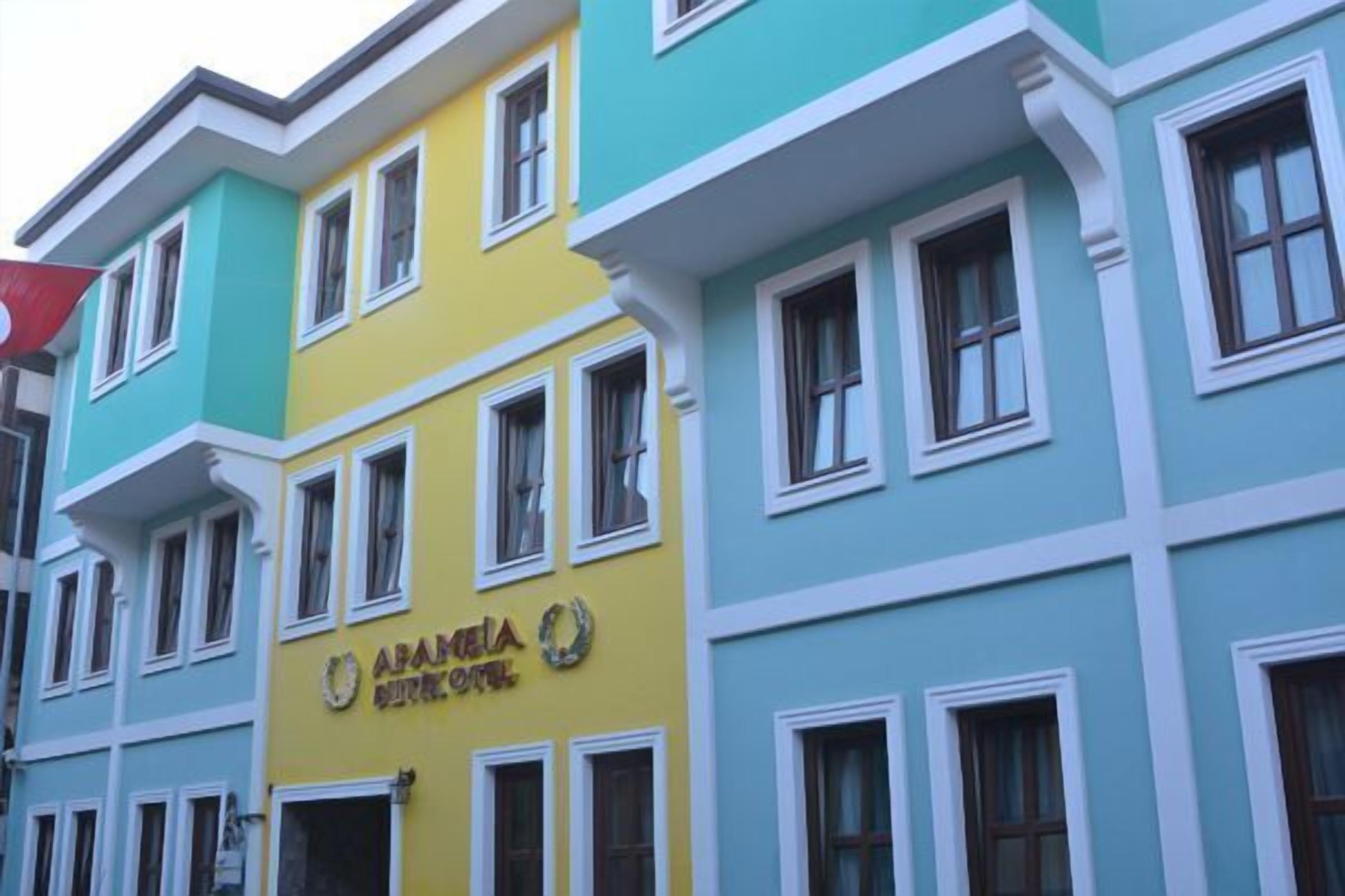 Façade de l’hébergement