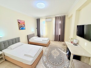 Superior Double or Twin Room | Laptop workspace, soundproofing, iron/ironing board, free WiFi - Samarkand Travel (Samarkand)