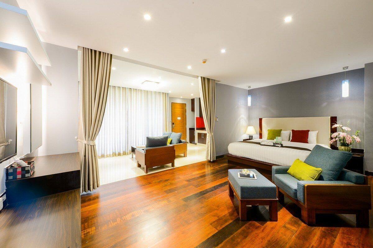 Grand Deluxe (Jacuzzi) | ตู้นิรภัยในห้องพัก, เตารีด/โต๊ะรีดผ้า, เตียงเสริม/เปล, Wi-Fi ฟรี