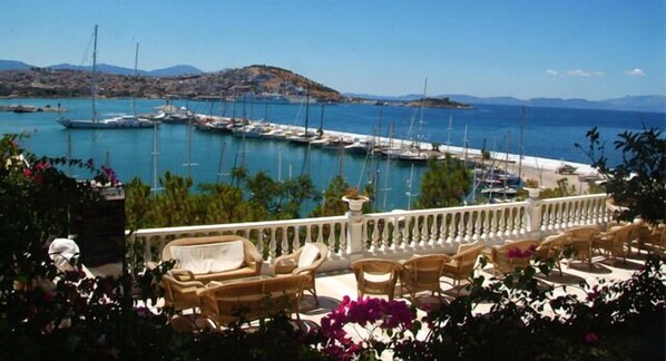 Vista des de l'allotjament