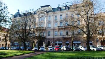 Façade de l’hébergement