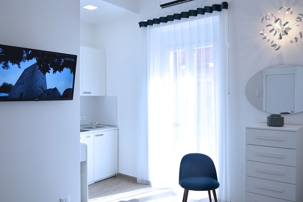 Suite, Balkon | Eigene Küche | Großer Kühlschrank, Mikrowelle, Herdplatte