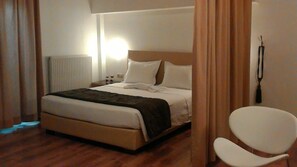 Apartment, 1 Bedroom | 1 bedroom, in-room safe, iron/ironing board, free cribs/infant beds - Athens Habitat Studios (Marousi)