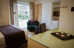 Apartment, 1 Bedroom | Living area | LED TV - Athens Habitat Studios (Marousi)