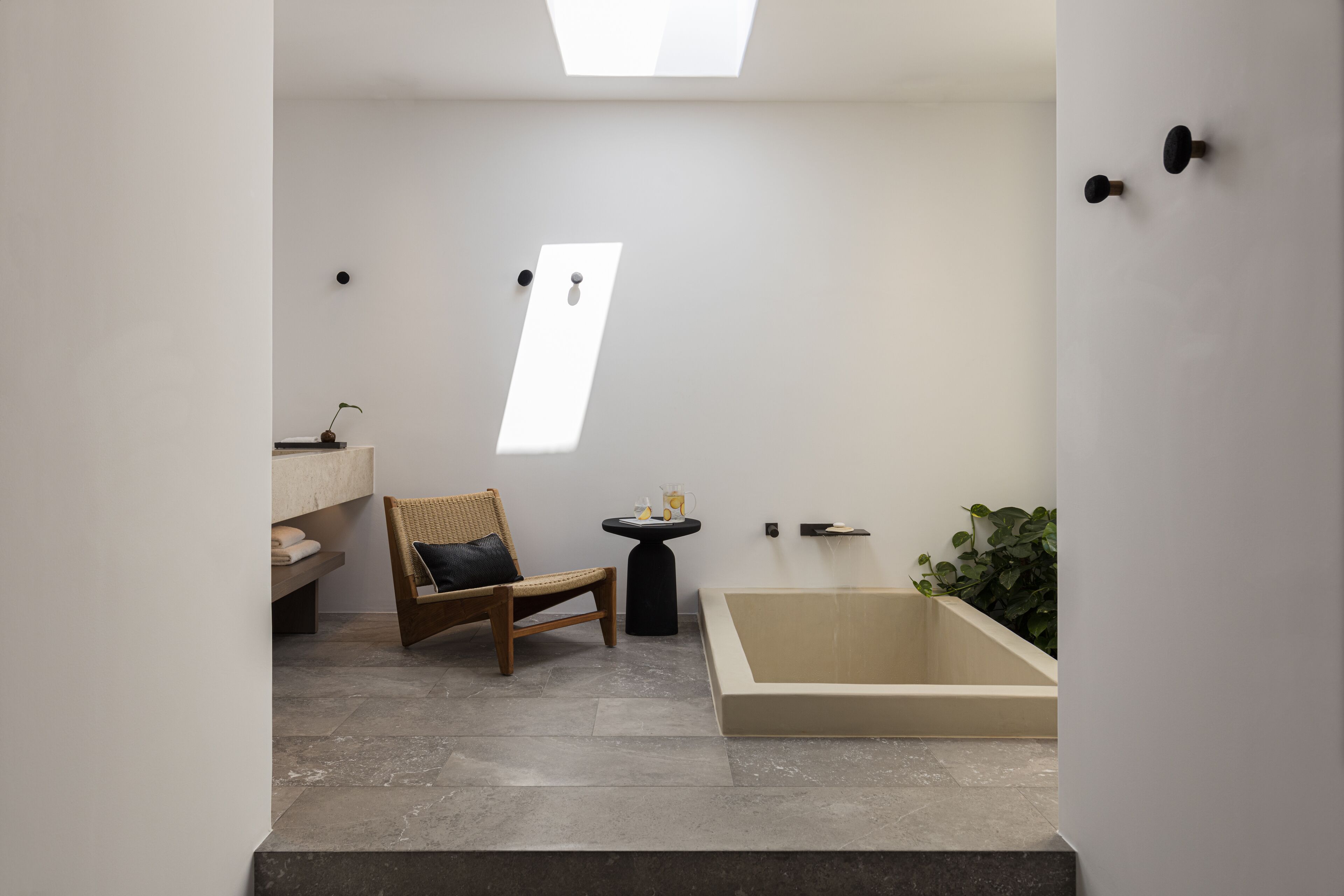 villa, 5 bedrooms, private pool (epitome) | bathroom | rainfall showerhead, designer toiletries, hair dryer, bathrobes