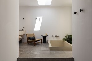 Villa, 5 Bedrooms, Private Pool (Epitome) | Bathroom | Rainfall showerhead, designer toiletries, hair dryer, bathrobes