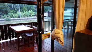 Standard Double Room with River View | Terrace/patio