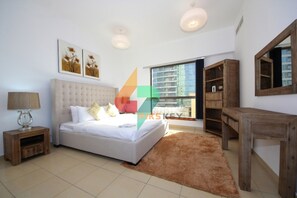 Apartment, 3 Bedrooms | 1 bedroom, desk, iron/ironing board, free cots/infant beds - Piks Key - Sadaf 4 (Dubai)