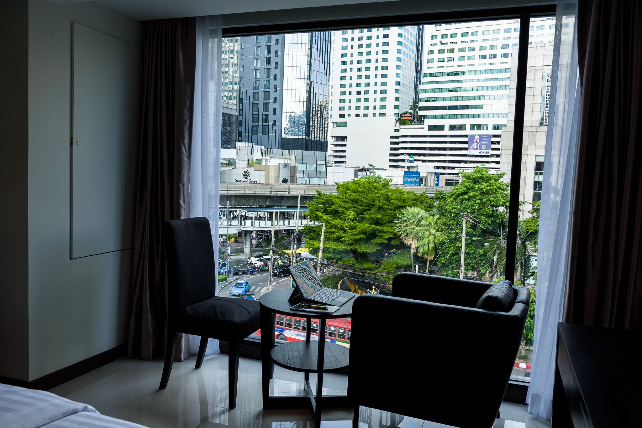 deluxe double room | view from room