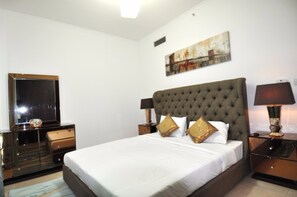 Apartment, 2 Bedrooms | 2 bedrooms, iron/ironing board, free cots/infant beds, rollaway beds - Piks Key - Burj Residence (Dubai)