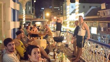 Front of property – evening/night