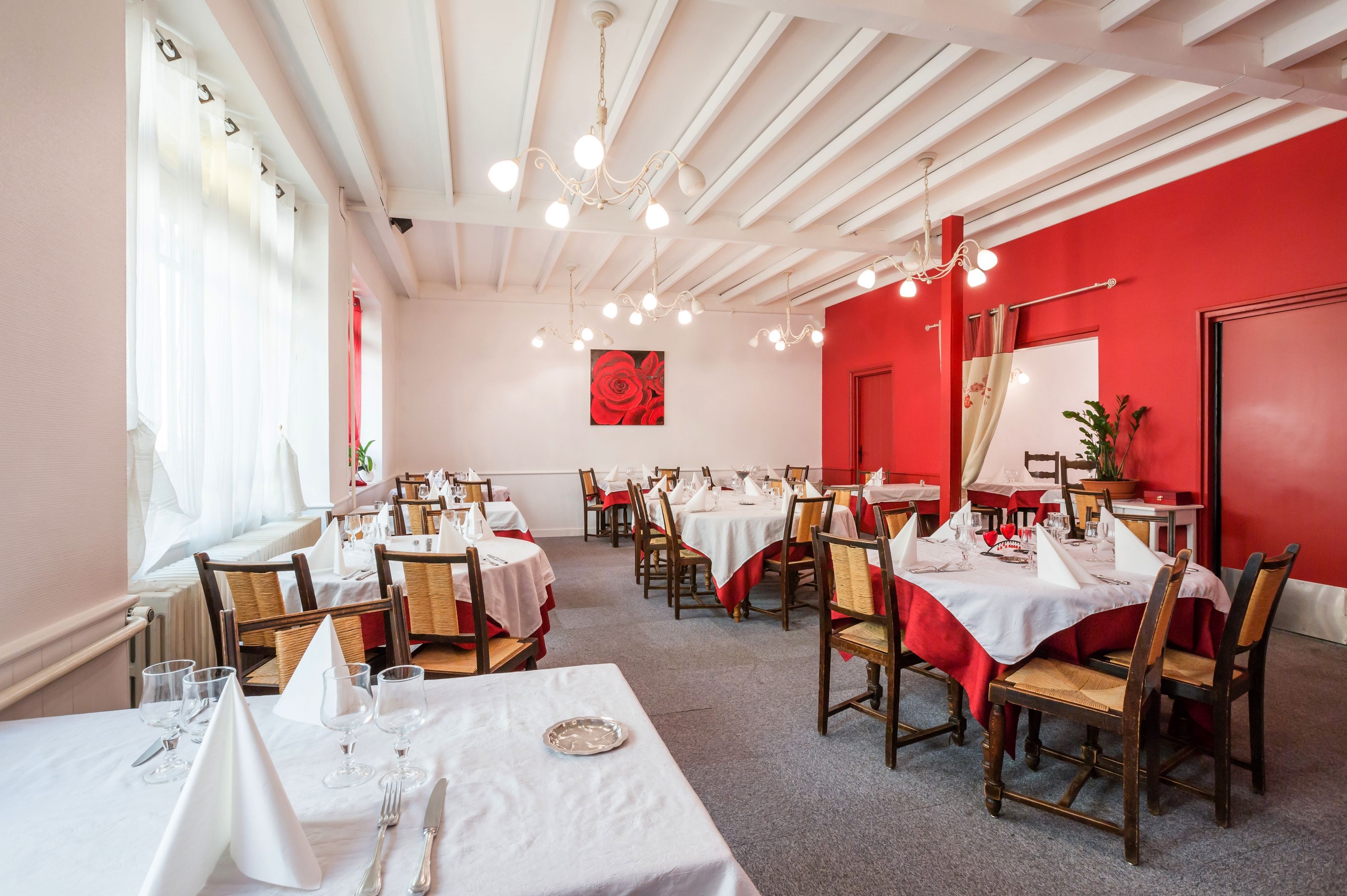 lunch and dinner served, local cuisine